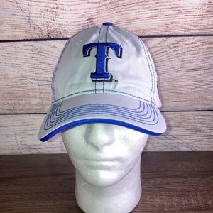 Unisex Light Blue Texas Rangers / Brewer Bears Adjustable Hat by Melonwear